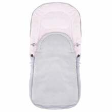 Laste magamiskott Springos SB0034, 90 cm x 43 cm, hall/roosa