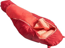 Magamiskott Vaude Alpli Adjust 400, 160 x 65 x 40 cm, punane