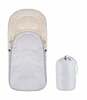 Laste magamiskott Springos Classic SB0035, hall/kollane, 90 x 43 cm