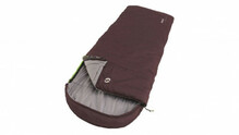 Magamiskott Outwell Campion Lux Aubergine 230397, 225 x 85 cm, lilla