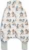 Magamiskott Sensillo Smoki Jeans, 95 x 55 cm, sinine/pruun/valge