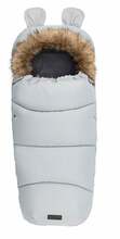 Vankri magamiskott MoMi Footmuff, 95 x 45 cm, hall