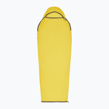 Magamiskoti vooder Sea to Summit Reactor Mummy, kollane