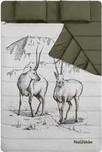 Kahekohaline magamiskott Naturehike NH21MSD06-Tibetan Antelope, 215 x 145 cm, roheline