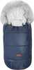 Magamiskott vankrile Sensillo Orso Pearl Navy, 100 x 45 cm