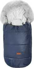 Magamiskott vankrile Sensillo Orso Pearl Navy, 100 x 45 cm