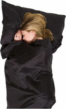 Magamiskoti vooder Lifeventure Silk Ultimate SB Liner, 220 cm, must