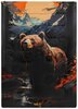Kaheinimese magamiskott Nils NC3601, 200 x 140 cm, must