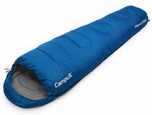 Magamiskott Campus Pioneer 200, 200 x 80 x 55 cm, sinine