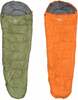 Magamiskott Atom Outdoors Mummy, 210 cm, roheline/oranž