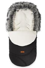 Vankri magamiskott Sensillo Eskimo 8330, 100 x 46 cm, must