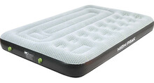 Täispuhutav madrats High Peak Multi Comfort Plus, 198 x 137 x 22 cm, hall-roheline-must