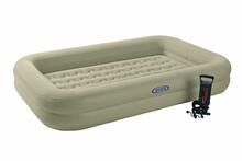 Täispuhutav madrats-voodi lastele Intex Kidz Travel 66810NP, 132x71x10 cm, beež