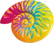 Täispuhutav madrats Intex Rainbow Seashell, 157x127x25 cm, mitmevärviline