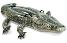 Täispuhutav mänguasi Intex Realistic Gator Ride-on, 170 x 86 cm