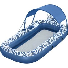 Täispuhutav madrats Bestway Comfort Plush, 198 x 112 cm, sinine/valge