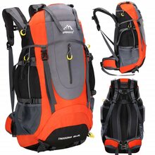 Matkaseljakott Springos CS0128, oranž/hall, 70 L