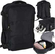 Reisikott Ikonka KX2993, must, 45x30x12.5 cm