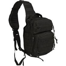 Ühe õlaga seljakott Mil-Tec ONE STRAP ASSAULT PACK SMALL, must