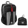 Seljakott Spokey Hidden Peak BK/R, 18-21 L, must/punane/hall