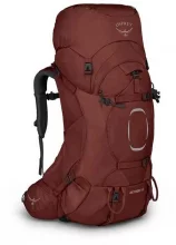 Matkakott Osprey Aether 55, deep acorn red, L-XL
