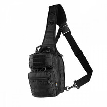Õlakott M-Tac Urban Line City Hunter Hexagon, must, 5 L