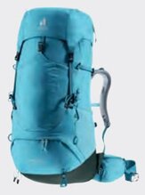Matkakott Deuter Aircontact Lite 45+10 SL, lagoon/ivy