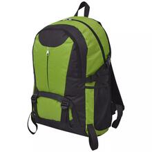 Matkakott, 40 L, must/roheline