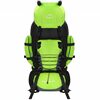 Matkaseljakott Springos CS0131, 90 L, must/roheline
