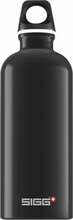 Joogipudel SIGG Traveller Black, must, 0.6 L
