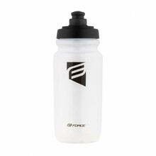 Jalgrattapudel FORCE SLASH, läbipaistev, 550 ml