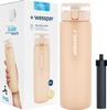 Veepudel Wessper ActiveMax, klaas, beež, 680 ml