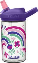 Laste joogipudel Camelbak Eddy+ Kids Rainbow Floral, lilla, 400 ml