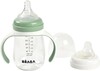 Õppimispudel Beaba 2in1 Sage Green, 210 ml