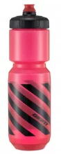 Joogipudel Giant Doublespring, transparent red/black, 750 ml