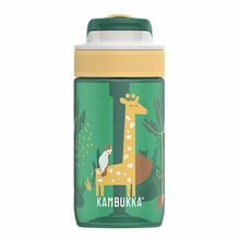 Laste veepudel Kambukka Lagoon Safari Jungle roheline, 400 ml