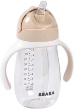Joogipudel Beaba kõrrega, Clay, 300 ml