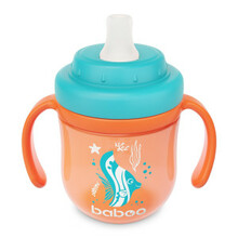 Joogipudel Baboo Sea Life silikoonist tilaga, 200 ml