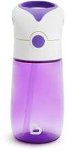 Joogipudel Munchkin Flip & Go, violetne, 355 ml