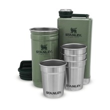 Plasku ja pitside komplekt Stanley Adventure roheline, 6 tk