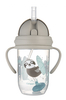Joogipudel kõrrega Canpol Babies Exotic Animals hall, 270 ml