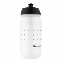 Joogipudel FORCE SENSE, läbipaistev, 0,5 l