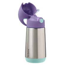 Laste joogipudel kõrrega B.box Lilac Pop, 350 ml