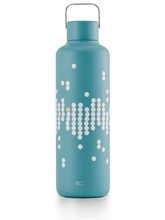 Veepudel EQUA Timeless Game, sinine/valge, 1000 ml