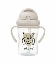 Joogipudel Akuku OWL A0204, kõrrega, 300 ml