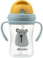 Joogipudel Akuku BEAR A0203, kõrrega, 300 ml