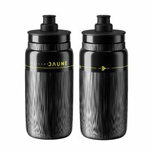 Jalgrattapudel Elite FLY TEX Maillot Jaune Black, 550 ml
