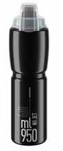 Joogipudel Elite JET Plus, must, 950 ml