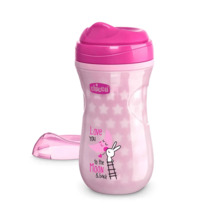 Laste joogitops Chicco Skiny Cup roosa, 200 ml