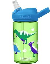 Joogipudel CamelBak Eddy+ Kids Hip Dinos, sinine/roheline, 400 ml